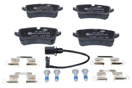 Комплект гальмівних колодок AUDI A7, AUDI A6, ATE (13047027692)
