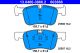 Комплект гальмівних колодок BMW 1, BMW 3, BMW 4, ATE (13046038662)