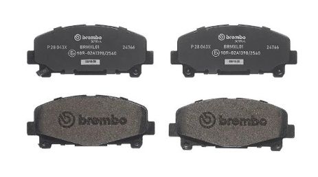 Комплект тормозных колодок ACURA TLX, HONDA ACCORD, BREMBO (P28043X) Комплект тормозных колодок ACURA TLX, HONDA ACCORD, BREMBO (P28043X)