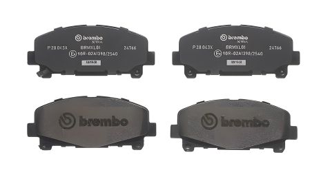 Комплект гальмівних колодок для ACURA TLX, HONDA ACCORD, BREMBO (P28043X)