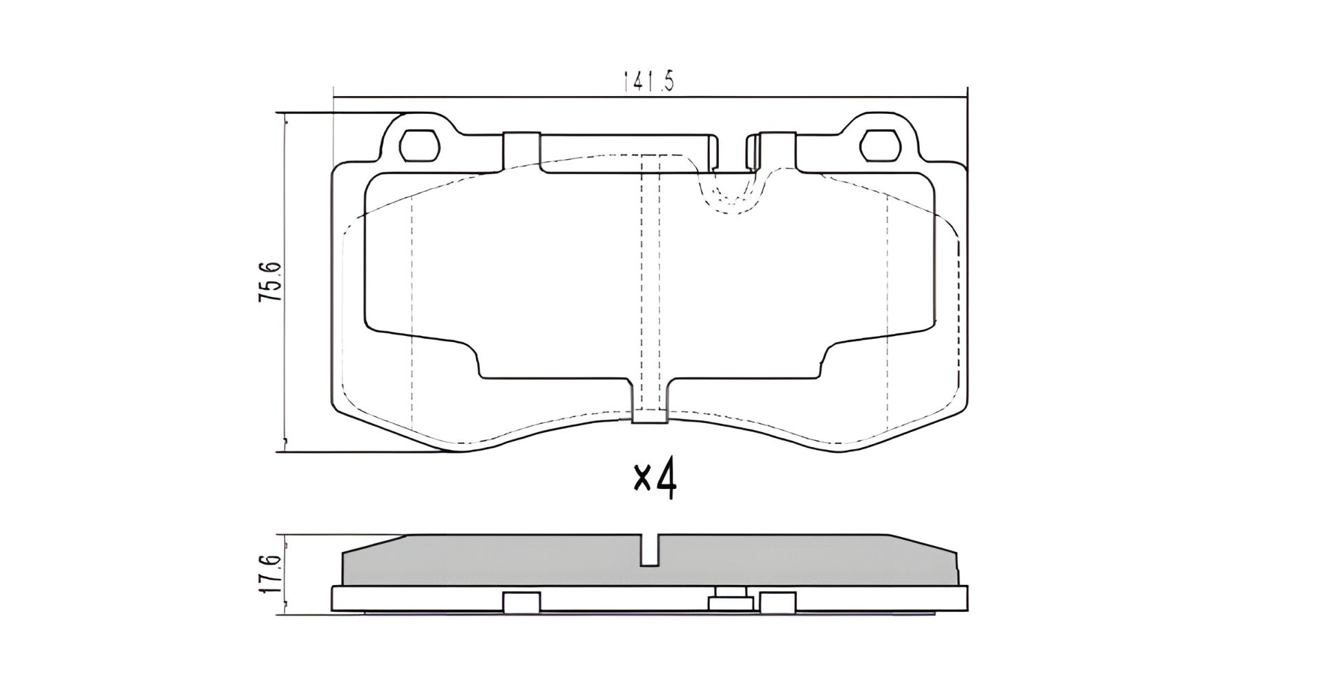 Тормозные колодки для MB S-CLASS, MB CLS, MB E-CLASS, FREMAX (FBP1569) Тормозные колодки для MB S-CLASS, MB CLS, MB E-CLASS, FREMAX (FBP1569)