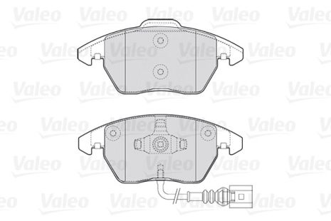 Комплект гальмівних колодок SKODA RAPID, SEAT TOLEDO, VW JETTA, VALEO (301635) Комплект гальмівних колодок SKODA RAPID, SEAT TOLEDO, VW JETTA, VALEO (301635)
