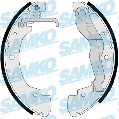 Комплект гальмівних колодок MB SPRINTER, VW KOMBI, VW TRANSPORTER, SAMKO (86910)