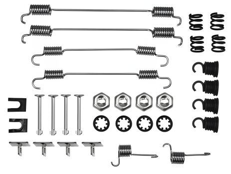Монтажний к-кт гальмівних колодок PEUGEOT 405, PEUGEOT 306, TRW (SFK218) Монтажний к-кт гальмівних колодок PEUGEOT 405, PEUGEOT 306, TRW (SFK218)