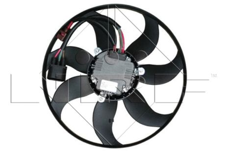 Вентилятор охолодження радіатора SEAT IBIZA, AUDI A1, VW GOLF, NRF (47396)