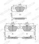 Комплект тормозных колодок SUBARU OUTBACK, SUBARU XV, SUBARU FORESTER, FERODO (FDB5244)