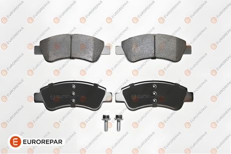 Гальмівних колодок комплект OPEL CROSSLAND, PEUGEOT 208, CITROËN C3, EUROREPAR (1617282980)