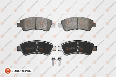 Комплект тормозных колодок OPEL CROSSLAND, PEUGEOT 208, CITROËN C3, EUROREPAR (1617282980)
