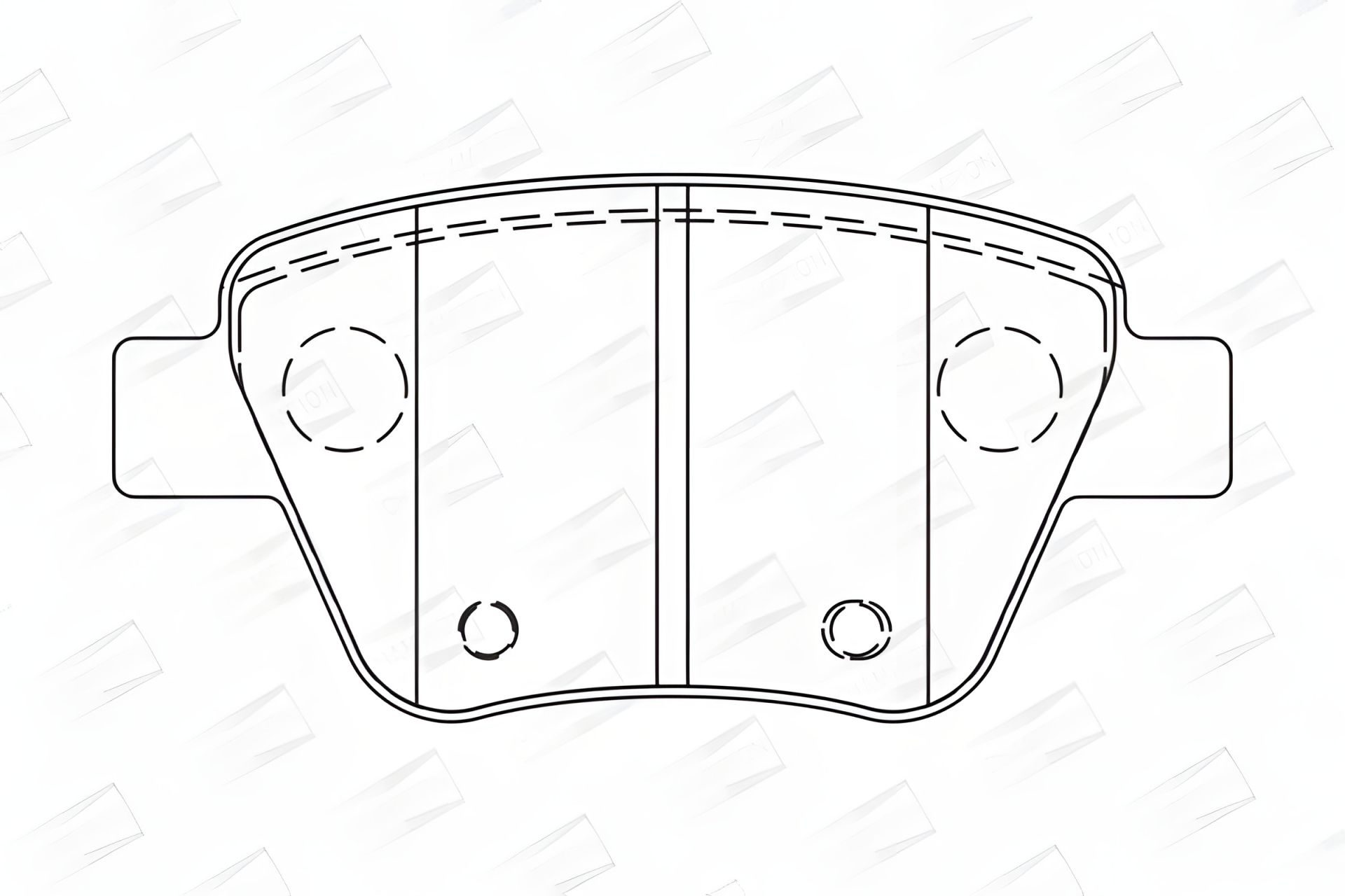 Комплект гальмівних колодок для FORD KUGA, SEAT LEON, SKODA SUPERB, CHAMPION (573312CH) Комплект гальмівних колодок для FORD KUGA, SEAT LEON, SKODA SUPERB, CHAMPION (573312CH)
