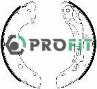 Комплект гальмівних колодок CITROËN JUMPER, FIAT DUCATO, PEUGEOT BOXER, PROFIT (50010652)