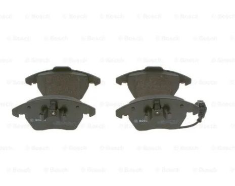 Комплект тормозных колодок SKODA FABIA, SEAT TOLEDO, AUDI A1, BOSCH (0986495412)