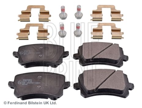 Комплект гальмівних колодок SEAT ALHAMBRA, VW PASSAT, AUDI Q3, BLUE PRINT (ADV184231)