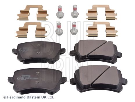 Комплект тормозных колодок SEAT ALHAMBRA, VW PASSAT, AUDI Q3, BLUE PRINT (ADV184231) тормозной