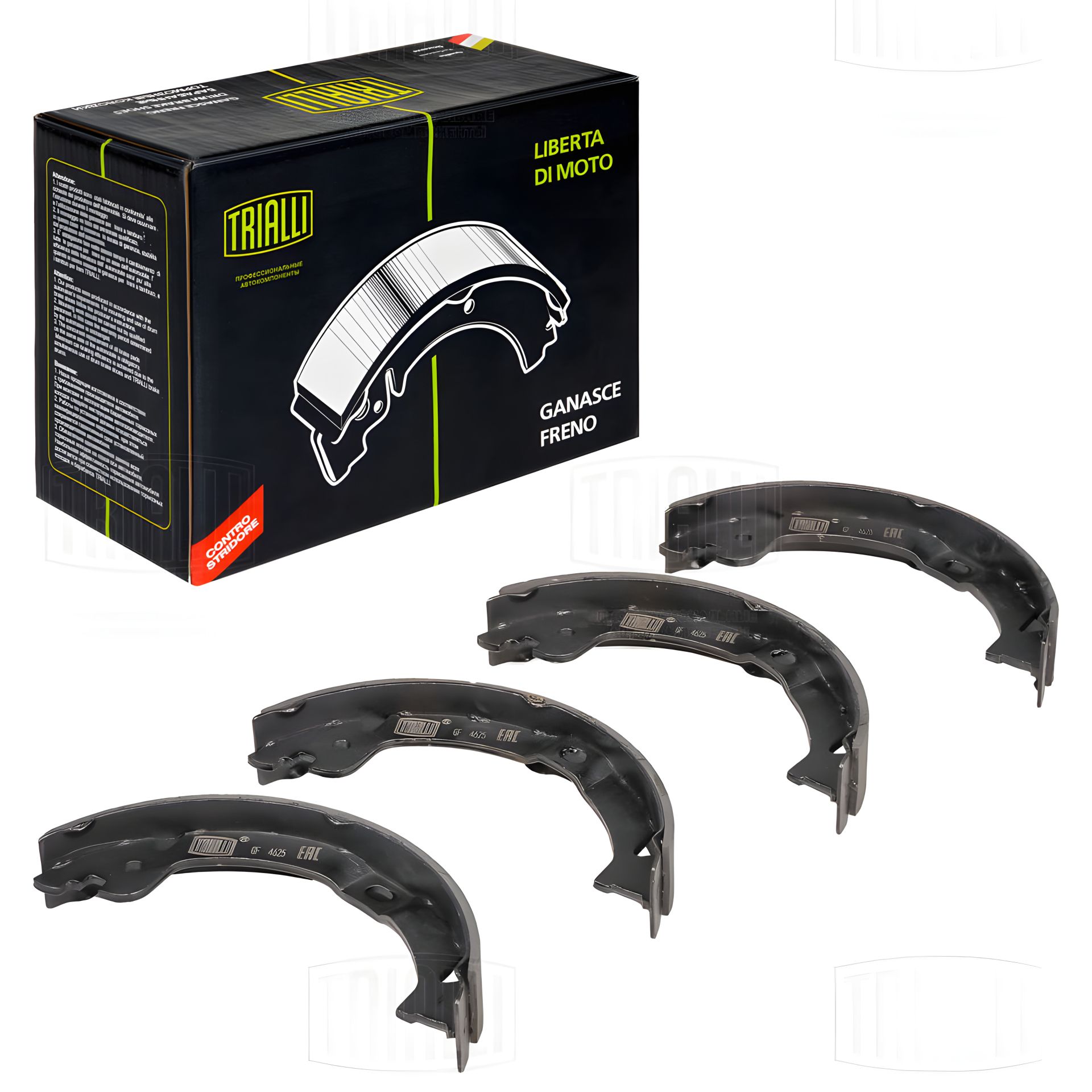 Парковочные тормозные колодки для DODGE CARAVAN, CHRYSLER VOYAGER, CHRYSLER GRAND, TRIALLI (GF4625) Парковочные тормозные колодки для DODGE CARAVAN, CHRYSLER VOYAGER, CHRYSLER GRAND, TRIALLI (GF4625)