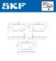 Комплект гальмівних колодок SUZUKI SX4, SUZUKI VITARA, SUZUKI SWIFT, SKF (VKBP90192A)