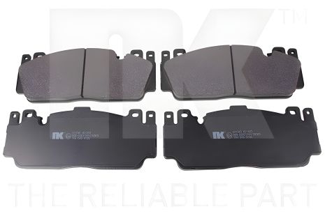 Комплект гальмівних колодок NK BMW 4, BMW 2, BMW 6 (221582) Комплект гальмівних колодок NK BMW 4, BMW 2, BMW 6 (221582)