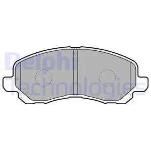 Комплект гальмівних колодок LANCIA FLAVIA, PEUGEOT 4008, CITROËN C4, DELPHI (LP1684)