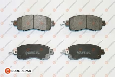 Комплект гальмівних колодок NISSAN TEANA, NISSAN ALTIMA, NISSAN LEAF, EUROREPAR (1681162780)
