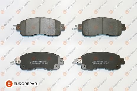 Комплект тормозных колодок NISSAN TEANA, NISSAN ALTIMA, NISSAN LEAF, EUROREPAR (1681162780)