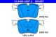 Комплект гальмівних колодок BMW 2, BMW 4, BMW 3, ATE (13046038572)