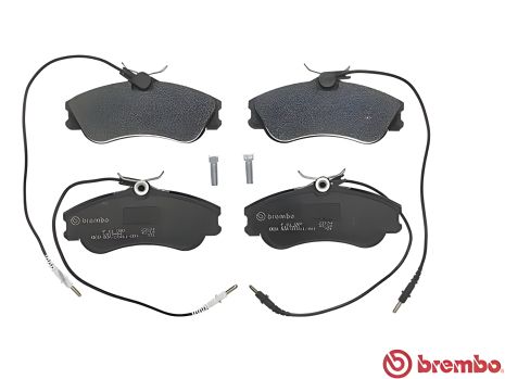 Комплект гальмівних колодок Citroën Xsara, Peugeot Partner, Peugeot 306, Brembo (P61060)