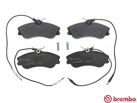 Комплект гальмівних колодок Citroën Xsara, Peugeot Partner, Peugeot 306, Brembo (P61060) Комплект гальмівних колодок Citroën Xsara, Peugeot Partner, Peugeot 306, Brembo (P61060)