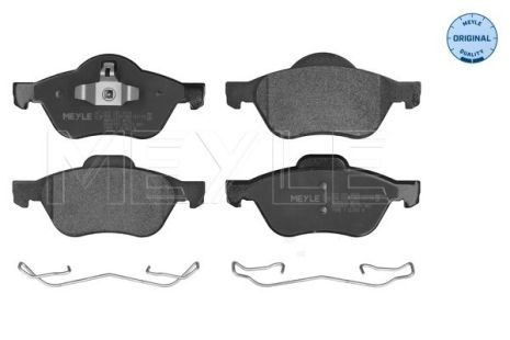 Комплект тормозных колодок для RENAULT MEGANE, RENAULT WIND и RENAULT LAGUNA, MEYLE (0252453518)