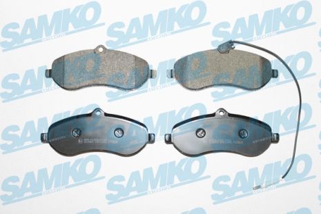 Комплект тормозных колодок TOYOTA PROACE, FIAT SCUDO, PEUGEOT EXPERT, SAMKO (5SP1348)