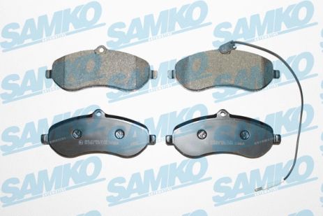 Комплект тормозных колодок TOYOTA PROACE, FIAT SCUDO, PEUGEOT EXPERT, SAMKO (5SP1348)