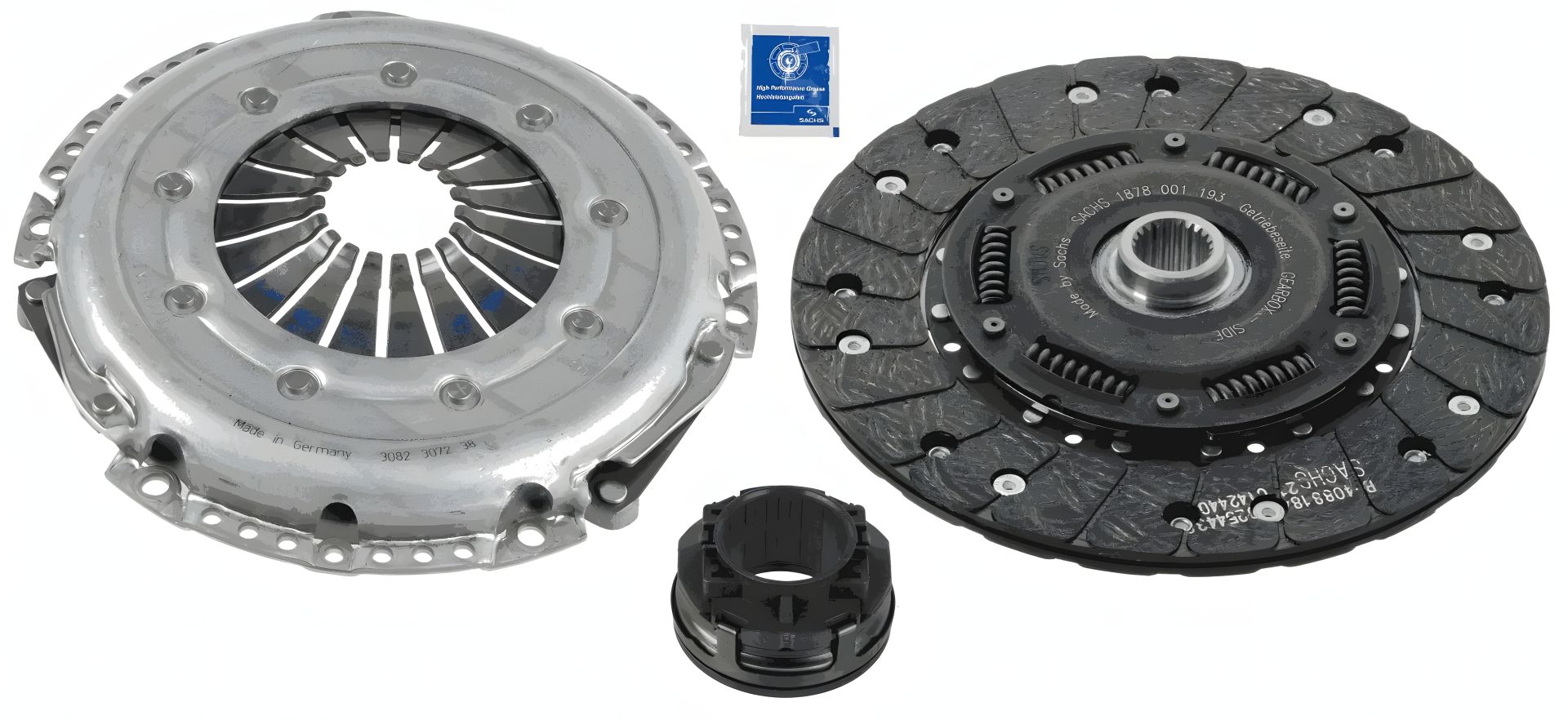 Комплект сцепления SKODA SUPERB, AUDI A4, VW PASSAT, SACHS (3000846101) Комплект сцепления SKODA SUPERB, AUDI A4, VW PASSAT, SACHS (3000846101)