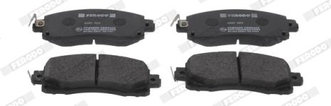 Комплект тормозных колодок SUBARU XV, SUBARU FORESTER, SUBARU IMPREZA, FERODO (FDB5299)