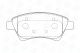 Гальмівні колодки RENAULT MEGANE, GRAND SCÉNIC, SCÉNIC, CHAMPION (573124CH)