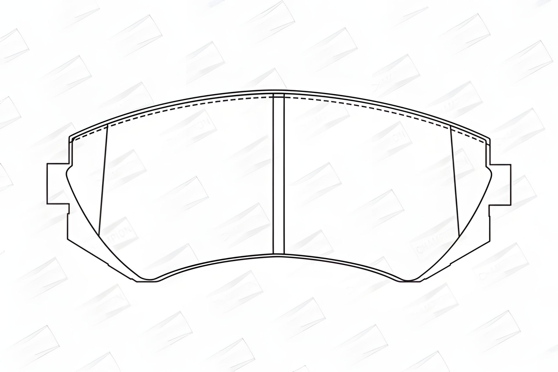 NISSAN PATROL, NISSAN ALMERA, NISSAN 240SX Гальмівні колодки комплект, CHAMPION (572541CH) NISSAN PATROL, NISSAN ALMERA, NISSAN 240SX Гальмівні колодки комплект, CHAMPION (572541CH)