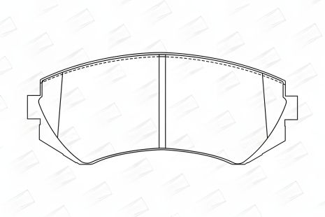 NISSAN PATROL, NISSAN ALMERA, NISSAN 240SX Гальмівні колодки комплект, CHAMPION (572541CH) NISSAN PATROL, NISSAN ALMERA, NISSAN 240SX Гальмівні колодки комплект, CHAMPION (572541CH)