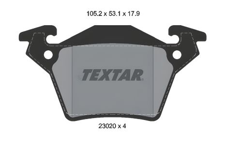 Тормозные колодки комплект для MB V-CLASS/VITO, TEXTAR (2302001) Тормозные колодки комплект для MB V-CLASS/VITO, TEXTAR (2302001)