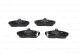 Комплект гальмівних колодок HONDA CIVIC, ROVER COMMERCE, ROVER STREETWISE, BOSCH (0986424214)