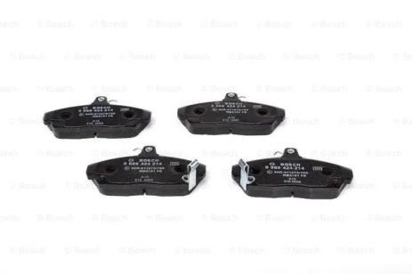 Комплект тормозных колодок HONDA CIVIC, ROVER COMMERCE, ROVER STREETWISE, BOSCH (0986424214)