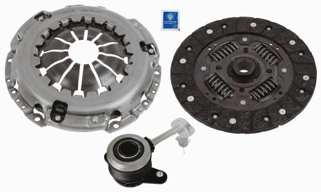 Комплект сцепления DACIA LOGAN, RENAULT CLIO, RENAULT SANDERO/STEPWAY, SACHS (3000990586)