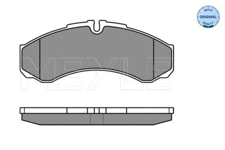 Комплект тормозных колодок RENAULT TRUCKS, IVECO DAILY, MEYLE (0252912117)