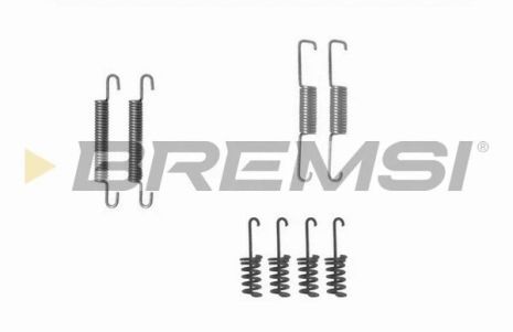 Монтажный к-кт тормозных колодок VW LT, MERCEDES-BENZ SPRINTER, MERCEDES-BENZ G-CLASS, BREMSI (SK0774)