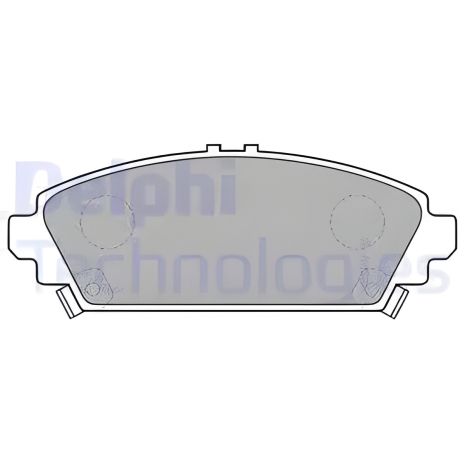 Гальмівних колодок комплект HONDA CIVIC, HONDA ACCORD, DELPHI (LP1526)