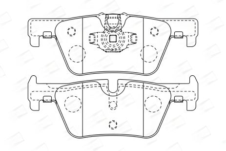 Комплект гальмівних колодок BMW 1, BMW 4, BMW 3, CHAMPION (573401CH) Комплект гальмівних колодок BMW 1, BMW 4, BMW 3, CHAMPION (573401CH)