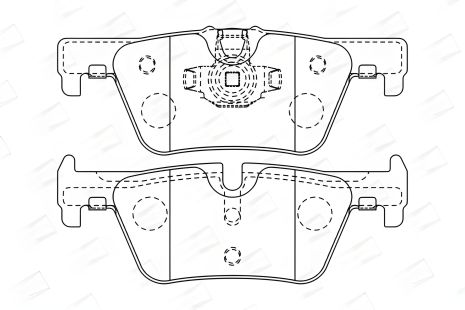 Гальмівних колодок комплект BMW 1, BMW 4, BMW 3, CHAMPION (573401CH) Гальмівних колодок комплект BMW 1, BMW 4, BMW 3, CHAMPION (573401CH)