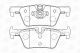 Комплект гальмівних колодок BMW 1, BMW 4, BMW 3, CHAMPION (573401CH)