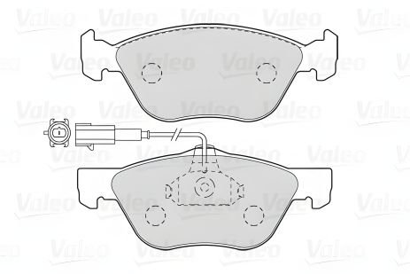 Гальмівних колодок комплект FIAT STRADA, ALFA ROMEO, LANCIA LYBRA, VALEO (301990) Гальмівних колодок комплект FIAT STRADA, ALFA ROMEO, LANCIA LYBRA, VALEO (301990)