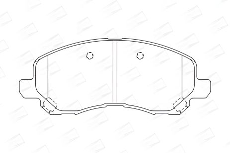 Тормозные колодки для PEUGEOT 4008, CITROËN C4, CHRYSLER SEBRING, CHAMPION (модель 573278CH) Тормозные колодки для PEUGEOT 4008, CITROËN C4, CHRYSLER SEBRING, CHAMPION (модель 573278CH)