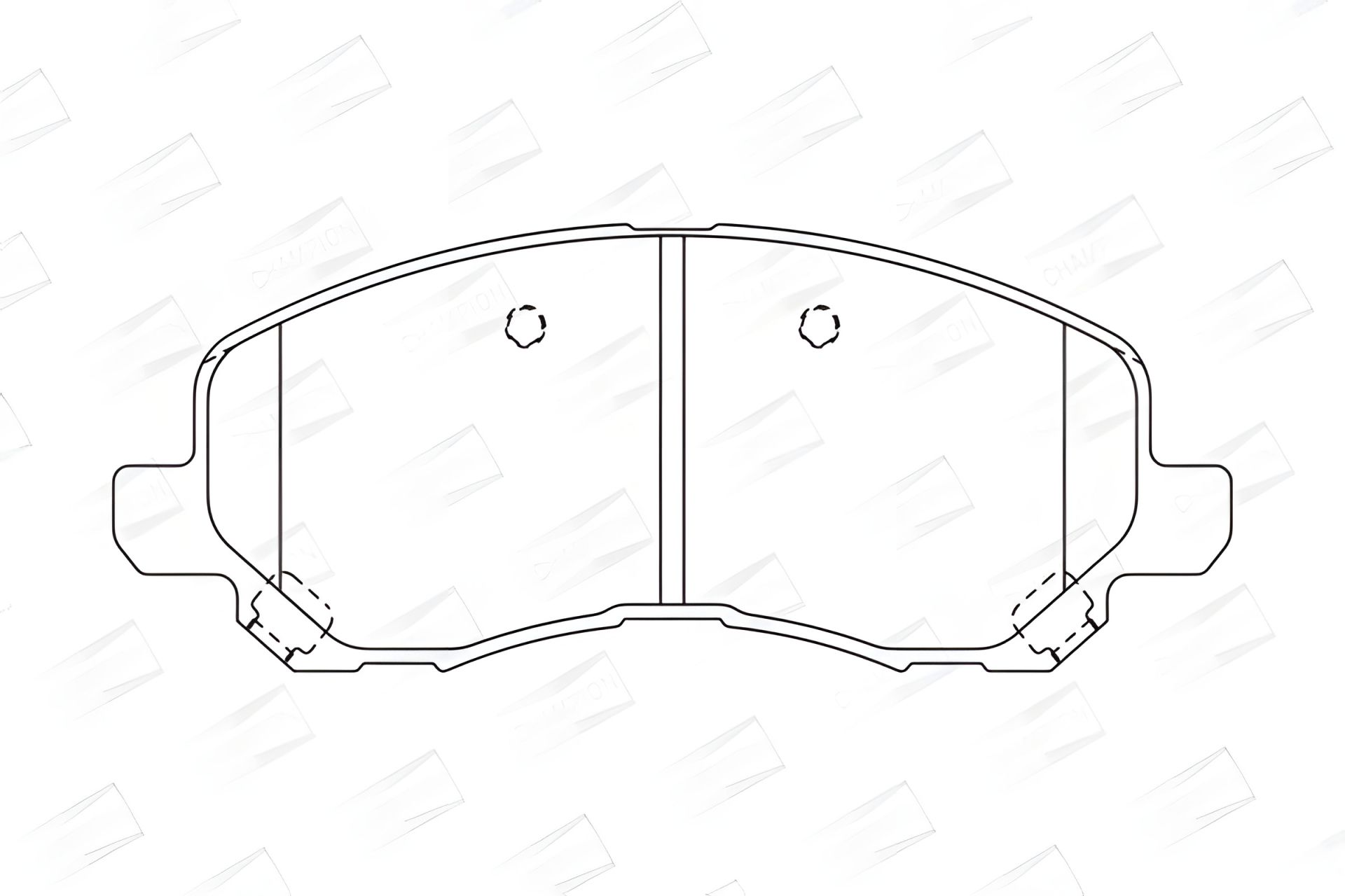 Комплект гальмівних колодок для PEUGEOT 4008, CITROËN C4, CHRYSLER SEBRING від CHAMPION (573278CH) Комплект гальмівних колодок для PEUGEOT 4008, CITROËN C4, CHRYSLER SEBRING від CHAMPION (573278CH)