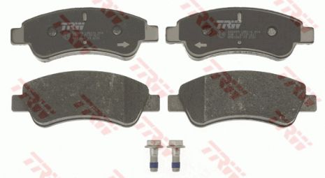 Гальмівних колодок комплект PEUGEOT PARTNER, CITROËN BERLINGO, CITROËN C4, TRW (GDB1563)