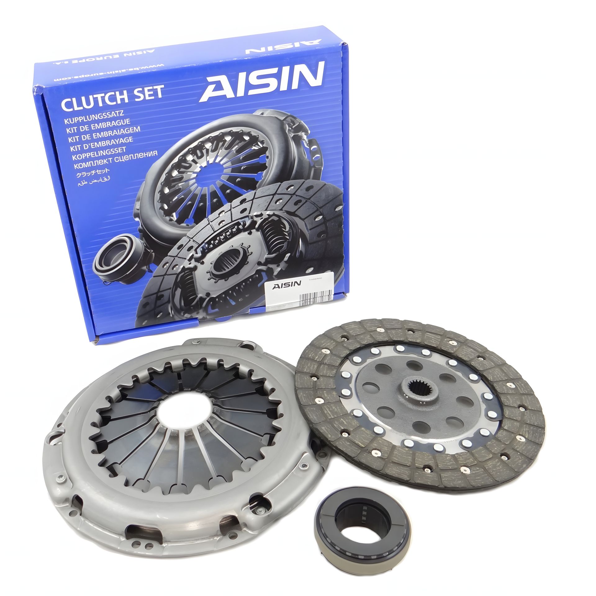 Комплект сцепления для TOYOTA VERSO, AVENSIS, AURIS, AISIN (KT378) Комплект сцепления для TOYOTA VERSO, AVENSIS, AURIS, AISIN (KT378)