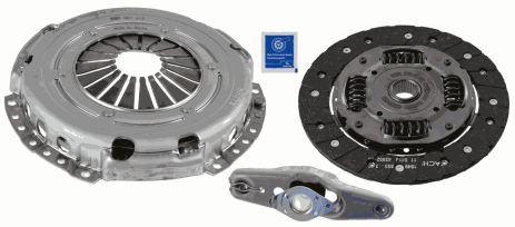Комплект сцепления SKODA FABIA, VW POLO, SEAT Mii, SACHS (3000950100)